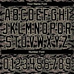 Custom Camo Black-Cream Performance Salute To Service T-Shirt