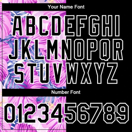 Custom Pink Black-White 3D Pattern Design Tropical Flower And Hawaii Palm Leaves Authentic Baseball Jersey Custom Pink Black-White 3D Pattern Design Tropical Flower And Hawaii Palm Leaves Authentic Baseball Jersey