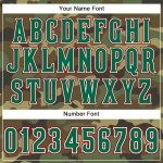 Custom Camo Kelly Green-Red Performance Salute To Service T-Shirt