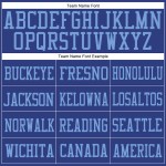 Custom Royal Royal-Light Blue Mesh Authentic Football Jersey